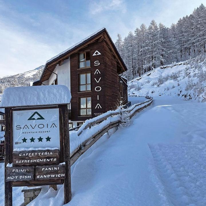 Savoia Mountain il Resort nel Bosco Bardonecchia Esterno foto